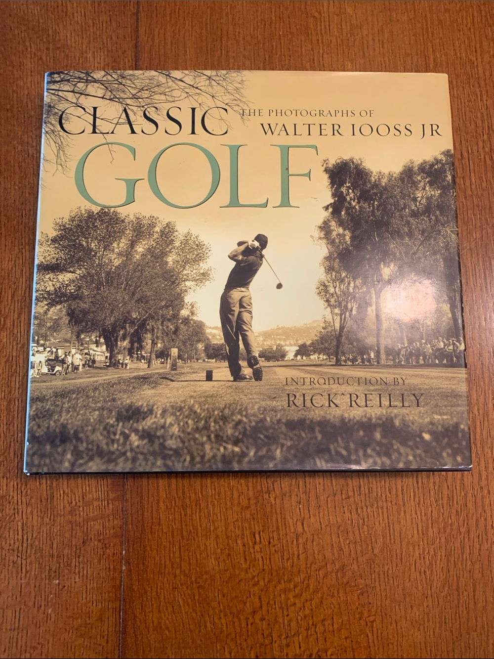 Classic Golf by Walter Iooss Jr. Coffee-Tone Hardcover Photo Book